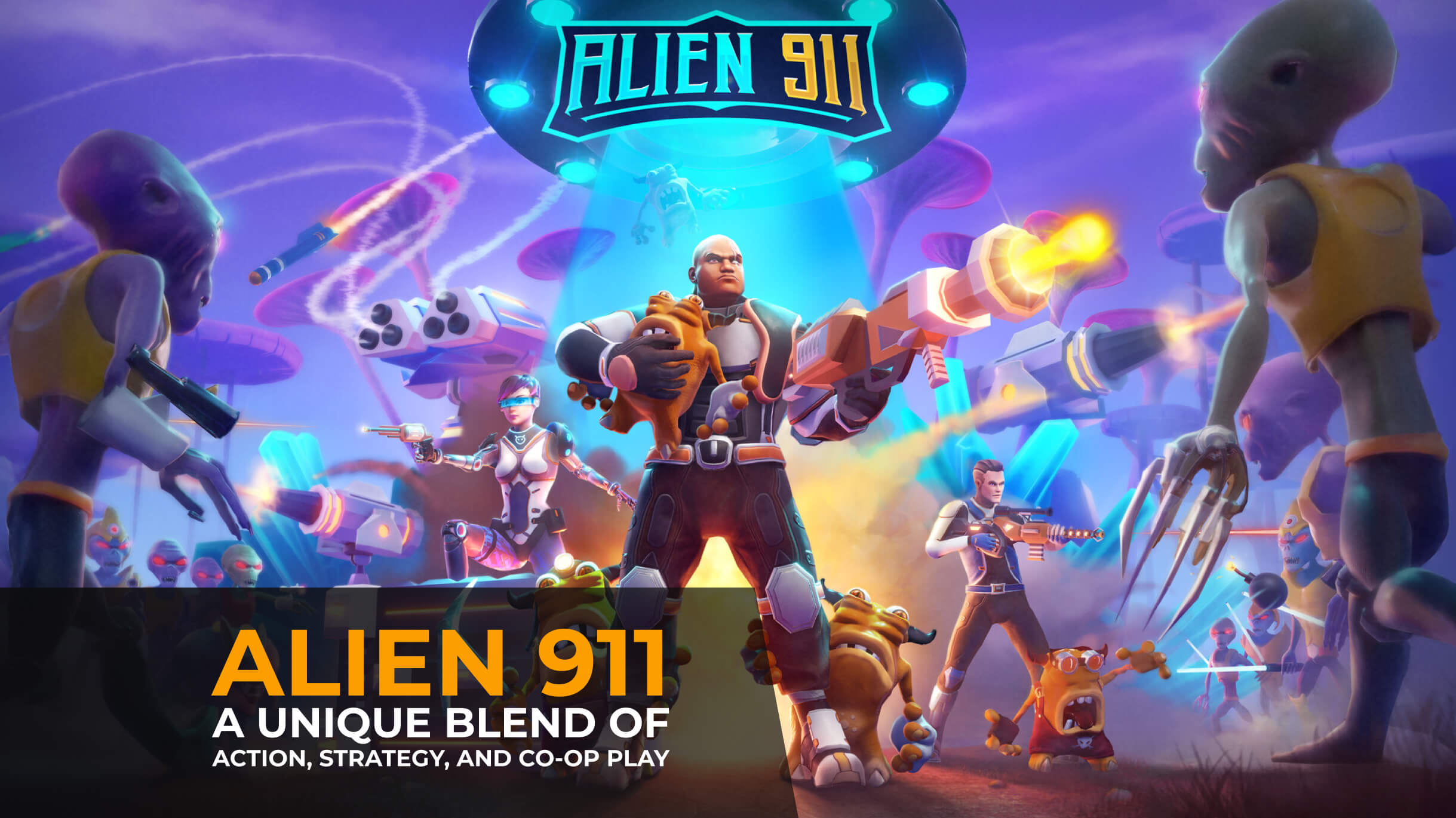 Alien 911: A Blend of Action, Strategy, and Co-op Play