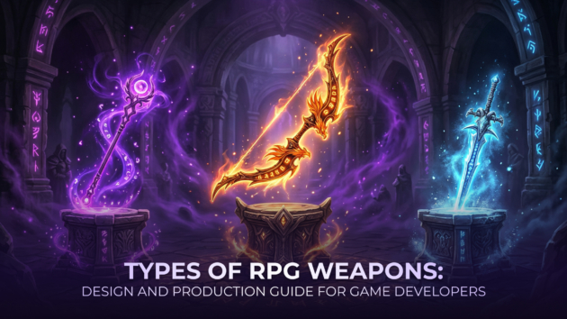 Types of RPG Weapons: Design and Production Guide for Game Developers