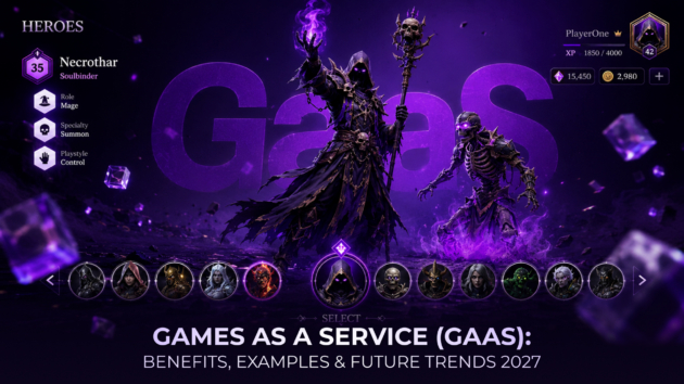 Games as a Service (GaaS): Benefits, Examples & Future Trends in 2027