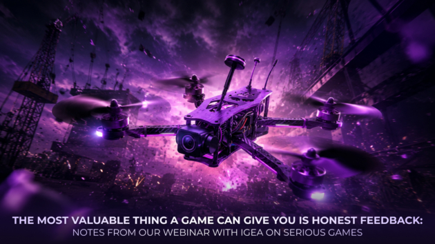 The Most Valuable Thing a Game Can Give You is Honest Feedback: Notes From our Webinar with IGEA on Serious Games